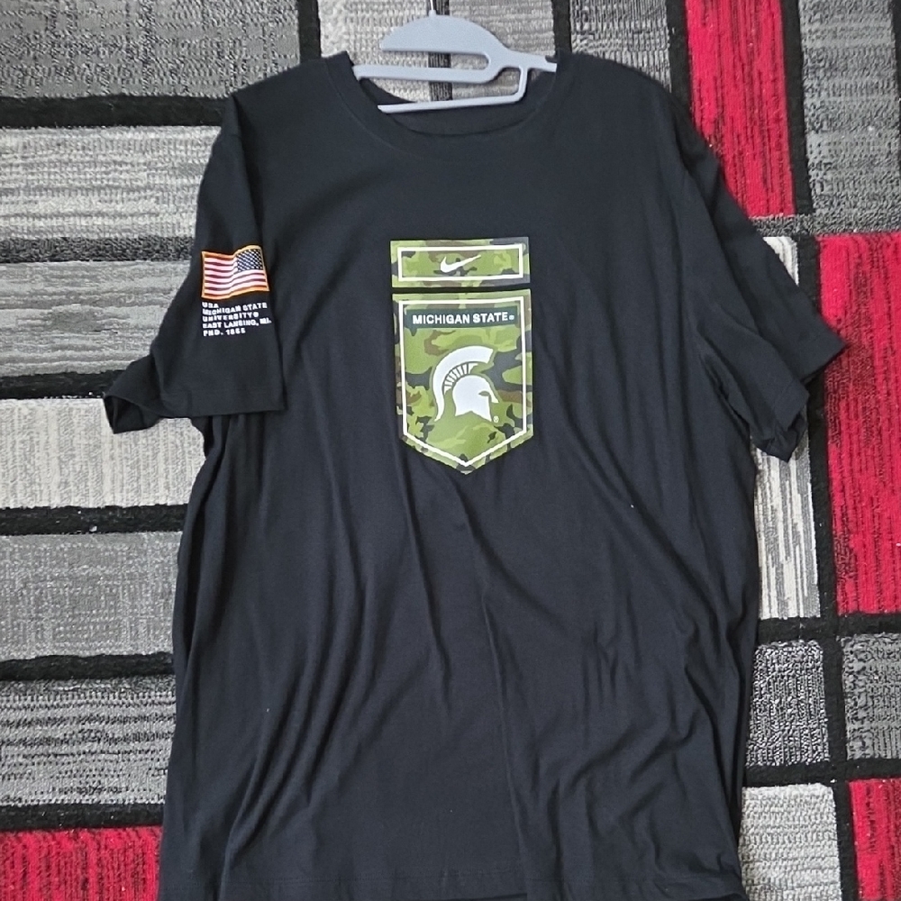 Nike Black Short Sleeve Tees Casual Wear